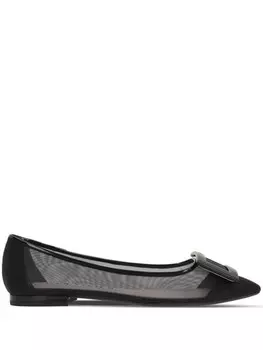 Roger Vivier балетки Gommettine, черный