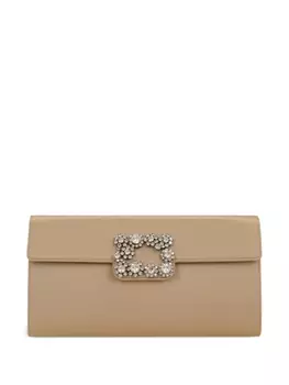 Roger Vivier клатч Efflorescence, нейтральный цвет