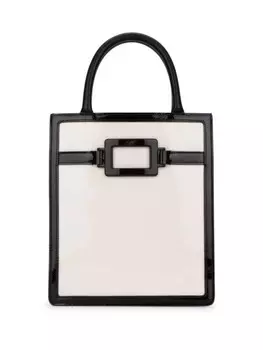Roger Vivier кожаная сумка-тоут, белый