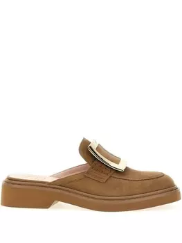 Roger Vivier Мюли Viv, коричневый