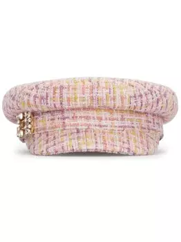 Roger Vivier шапочка букле, розовый