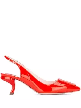 Roger Vivier туфли Virgule, красный