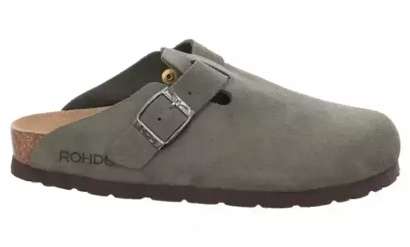 Rohde тапочки "Alba", летняя обувь, тапочки, тапочки на светлой подошве, ширина G, зеленый