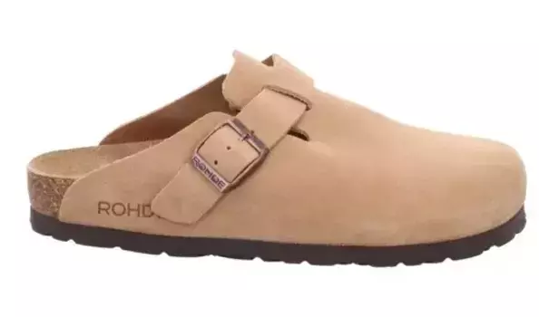 Rohde тапочки "Alba", летняя обувь, тапочки, тапочки на светлой подошве, ширина G, бежевый
