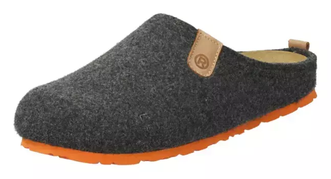 Rohde тапочки "NAPOLI-H", сабо, тапочки, домашние тапочки со съемной стелькой, антрацит