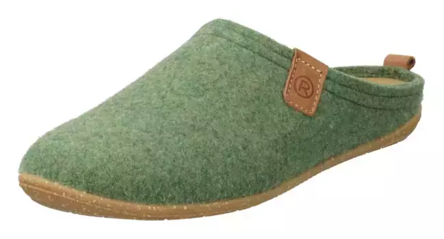 Rohde тапочки "TIVOLI", тапочки, сабо, домашние тапочки со съемной стелькой, зеленый