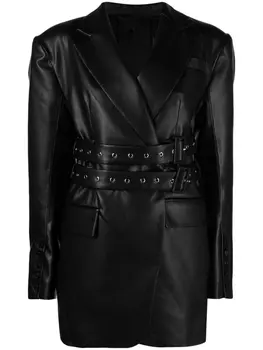 Rokh блейзер с завязками, черный