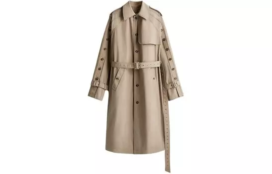 ROKH Collaboration Тренч мМжской Серый H&M