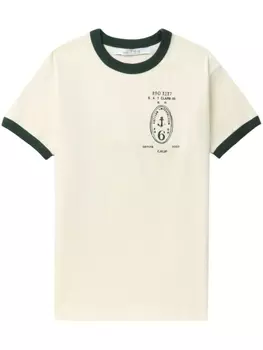 Rokh футболка с логотипом, зеленый