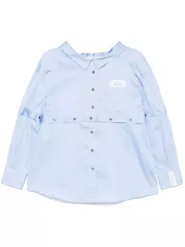 Rokh рубашка Multi Button Broken, синий