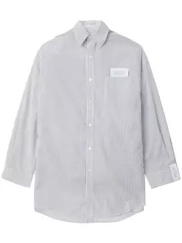 Rokh рубашка в полоску, белый