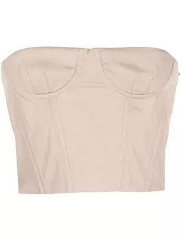 Rokh топ-корсет, коричневый