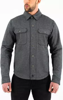 Rokker Boston Rider Рубашка мотоцикла, серый