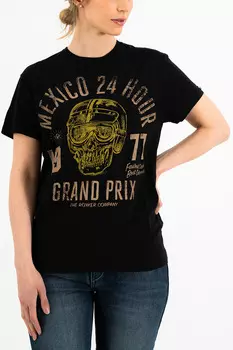 Футболка женская Rokker Mexico Loose, черный