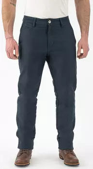 Брюки мотоциклетные текстильные Rokker Navy Chino, синий
