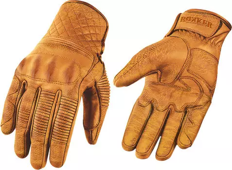 Перчатки мотоциклетные Rokker Tucson, желтый