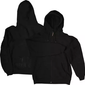 Rokker Zip Hoodie, черный