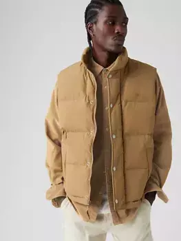 Рокридж жилет Levi's, коричневый