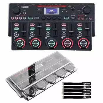 Roland Boss RC-505MK2 Настольная петлевая станция с пылезащитным чехлом Decksaver Roland Boss RC-505MK2 Tabletop Loop Station with Decksaver Dust Cover