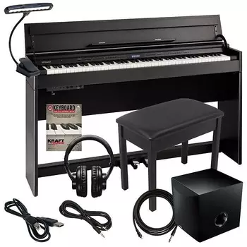 Roland DP603 88-клавишное цифровое пианино в полном комплекте DP603 88-Key Digital Upright Piano