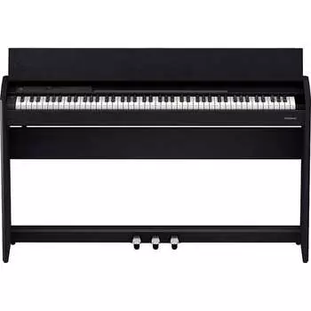 Roland F701 88 Keys SuperNATURAL Streamlined Digital Piano, Contemporary Black F701-CB