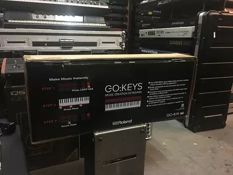 Roland GO-61K Go:Keys 61-клавишная клавиатура для создания музыки Клавиши Go New //ARMENS// GO-61K Go:Keys 61-Key Music Creation Keyboard