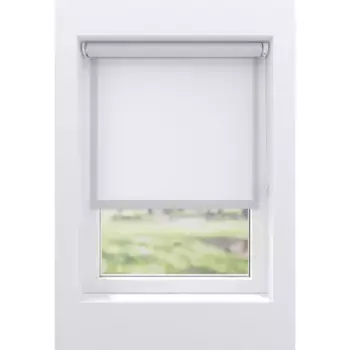 Ролетная штора для моего дома «Mia ECO», затемняющая, антибликовая ширма, с сверлением/без сверления, свободно висящая, изготовлена из переработанных ПЭТ-бутылок, крепление Klemmfix или винтами My Home, цвет wei/wei + wei