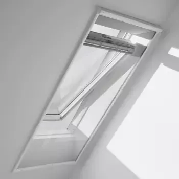 Ролетная штора VELUX для защиты от насекомых «для мансардных окон, ЗИЛ ПК06 0000SWL», прозрачная, защита от насекомых, с отверстием, в направляющих, для выреза в крыше: 922 x 2000 мм, черный