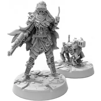 Ролевая игра Archon Studio Starfinder Masterclass Miniatures: Android Mechanic & Mechanic's Drone