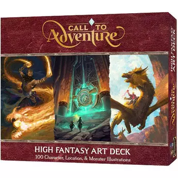 Ролевая игра Brotherwise Games Call to Adventure: High Fantasy Art Deck