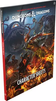 Ролевая игра Dungeons & Dragons 5E RPG: 2024 Charcter Sheets
