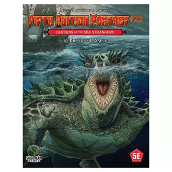Ролевая игра Goodman Games Fifth Edition Fantasy RPG: #22 Caverns of the Sea Strangers (D&D 5E Compatible)