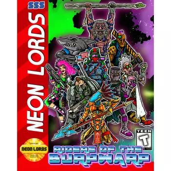 Ролевая игра Goodman Games Neon Lords of the Toxic Wasteland RPG: Riders of the Burpwarp