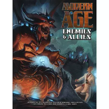 Ролевая игра Green Ronin Publishing Modern AGE RPG: Enemies & Allies (Hardcover)