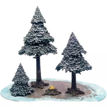 Ролевая игра Monster Fight Club Monster Painted Scenery: Snowy Pine Forest
