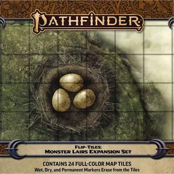Ролевая игра Paizo Publishing Pathfinder 2E RPG: Flip-Tiles - Monster Lairs Expansion Set