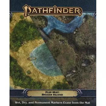 Ролевая игра Paizo Publishing Pathfinder 2E RPG: Flip-Mat - Bigger Island