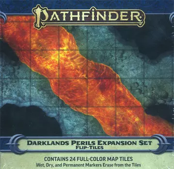 Ролевая игра Paizo Publishing Pathfinder RPG: Flip-Tiles - Darklands Perils Expansion