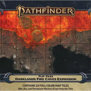Ролевая игра Paizo Publishing Pathfinder RPG: Flip-Tiles - Darklands Fire Caves Expansion