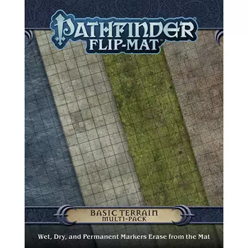 Ролевая игра Paizo Publishing Pathfinder RPG: Flip-Mat - Basic Terrain Multi-Pack