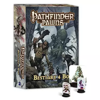 Ролевая игра Paizo Publishing Pathfinder RPG: Pawns - Bestiary 4 Box