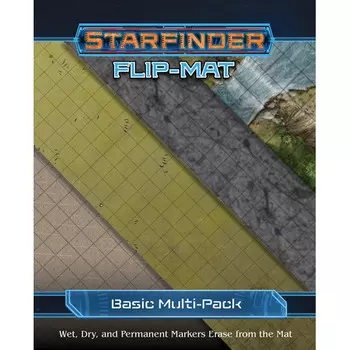 Ролевая игра Paizo Publishing Starfinder RPG: Flip-Mat - Basic Terrain Multi-Pack