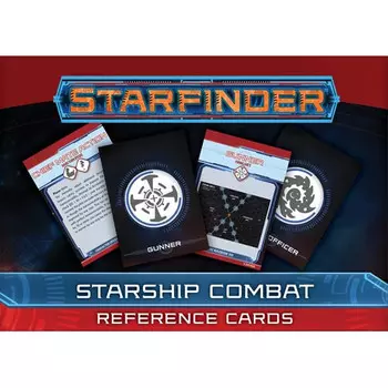 Ролевая игра Paizo Publishing Starfinder RPG: Starship Combat Reference Cards