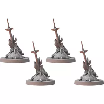 Ролевая игра Steamforged Games Dark Souls RPG: Miniatures Set - Bonfires