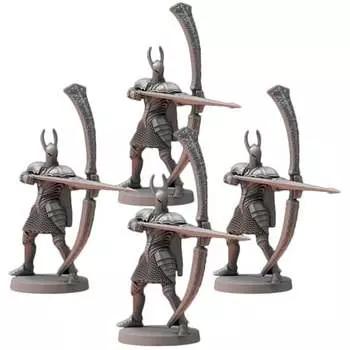 Ролевая игра Steamforged Games Dark Souls RPG: Miniatures Set - Silver Knight Greatbowmen