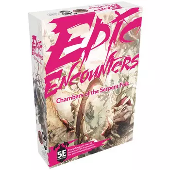 Ролевая игра Steamforged Games Epic Encounters: Chamber of the Serpent Folk (D&D 5E Compatible)
