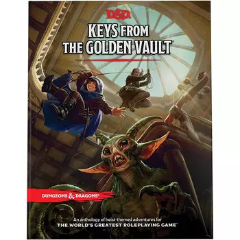 Ролевая игра Wizards of the Coast D&D 5E RPG: Keys from the Golden Vault (Standard Cover)