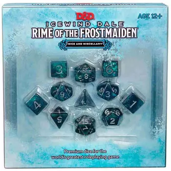 Ролевая игра Wizards of the Coast D&D 5E RPG: Icewind Dale - Rime of the Frostmaiden Dice & Miscellany