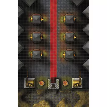 Ролевая игра WizKids/NECA WizKids Premium RPG Map: Throne Room
