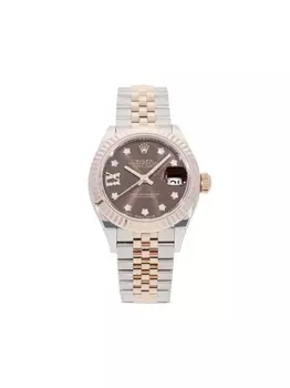 Rolex 2023 unworn Lady-Datejust 28mm, коричневый